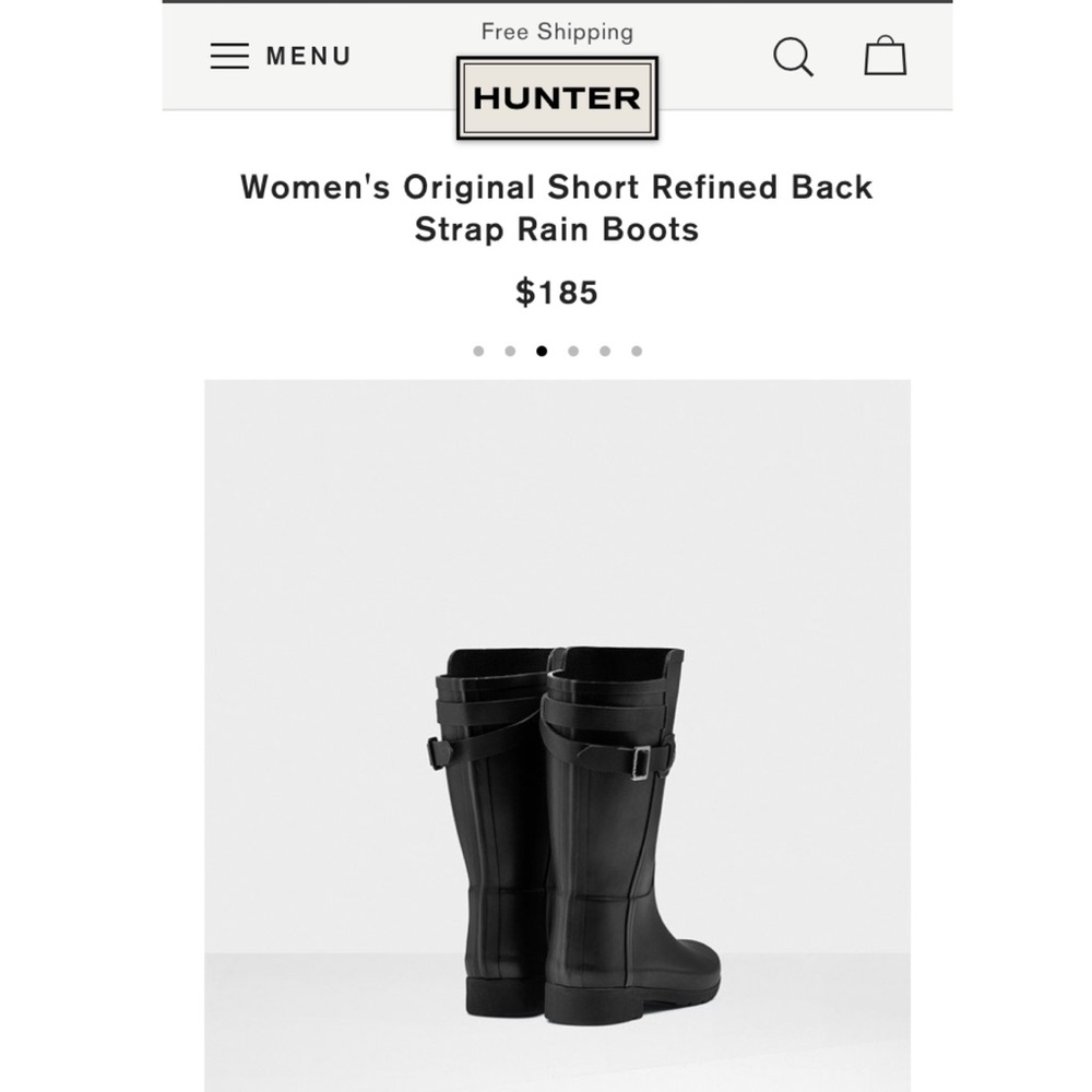 NWT Hunter Original Refined Back strap Short - Picture 6 of 7